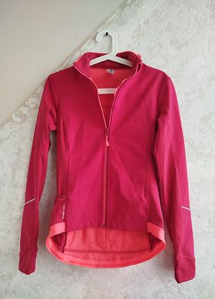 Женская вело кофта triban decathlon