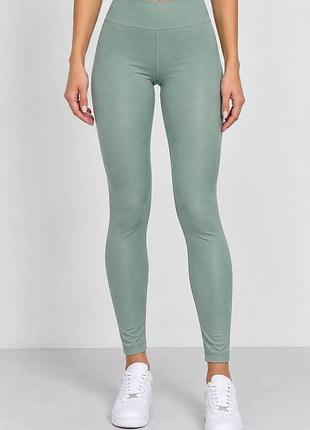 Лосины женские однотонные, цвет оливковый, 214r155