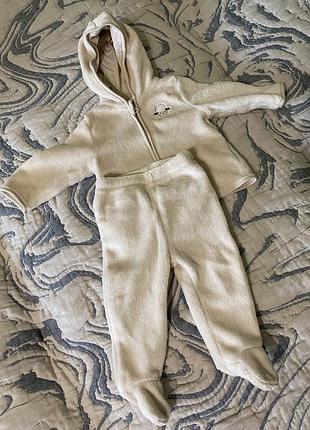 Костюм для малюків lsw baby бежевий, розмір 68-74