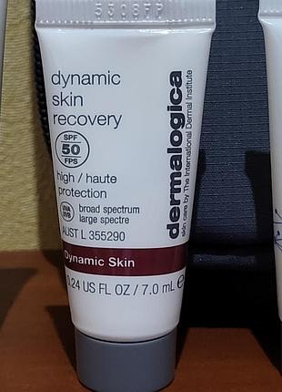 Dermalogica dynamic skin recovery spf50 - активный восстанавливатель кожи spf50, 7 мл