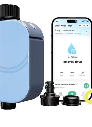 Умный таймер автополива с wi-fi управлением через смартфон (смарт контроллер полива для сада и огорода)