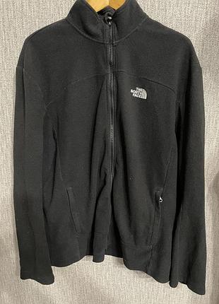 Кофта чоловіча the north face флісова чорна 3