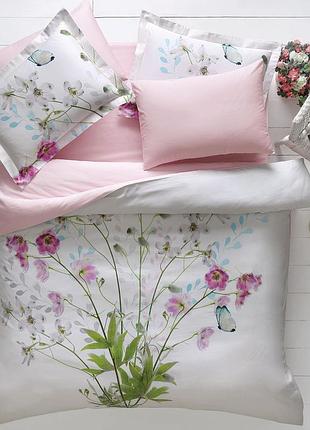 Постельное белье tivolyo home candy делюкс сатин евро 2