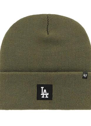 Шапка 47 brand los angeles dodgers compact a зелена cmptc12ace-sw