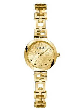 Guess lady g gw0549l2 жіночий годинник золотистий циферблат сталевий браслет