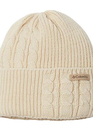 Шапка columbia agate pass™ cable knit beanie молочна