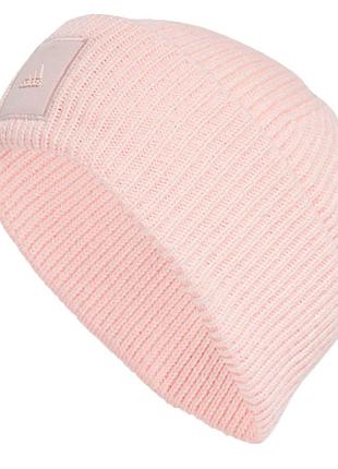 Шапка  adidas wid cuff beanie рожева