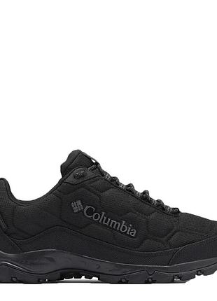 Напівчеревики чоловічі columbia firecamp™ iii waterproof чорні
