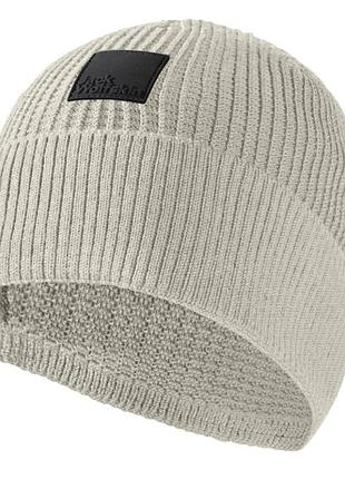Шапка jack wolfskin reyuse beanie хакі 1912171-a0029