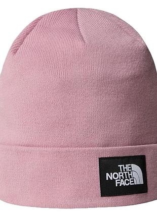 Шапка унісекс the north face dock worker recycled рожева nf0a3fnt1mi1