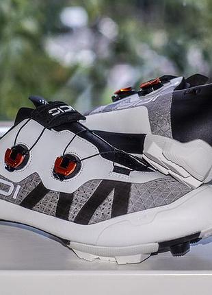 Велотуфли, велокроссовки sidi aeron mtb/xc in ice men's white/black 46 р. оригинал