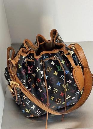 Louis vuitton x takashi murakami monogram multicolore noé вінтаж