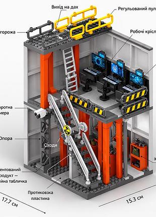 Конструктор база центр керування драбина платформи деталі для лего lego
