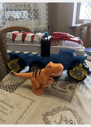 Ігровий набір spin master paw patrol, dino rescue paw dino patroller діно патруль