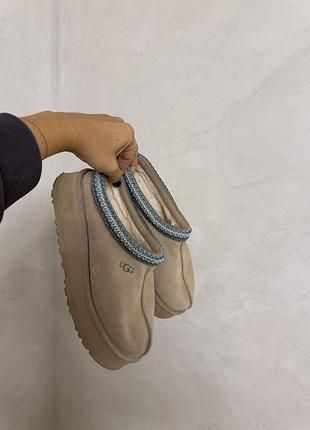 Черевики жіночі ugg tazz бежеві 2
