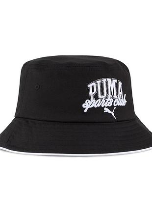 Панама puma class bucket hat чорна 02597501