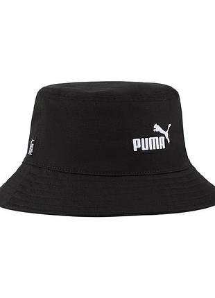Панама puma ess no.1 logo bucket hat чорна 02598101