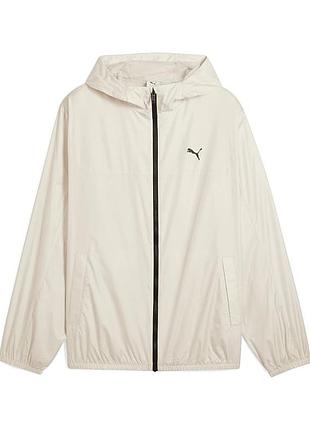 Ветровка мужская puma ess regular windbreaker бежевая 68462587
