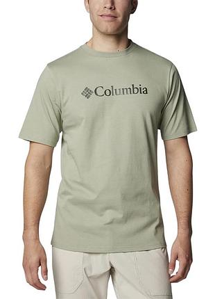 Футболка лоббича columbia csc basic logoTM short sleeve хаки