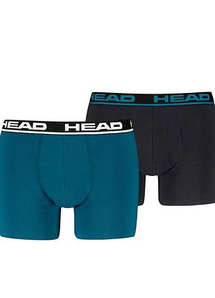 Боксери чоловічі head basic boxer 2p мультиколір 701202741027