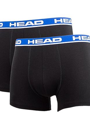Боксери чоловічі head basic boxer 2p мультиколір 701202741008