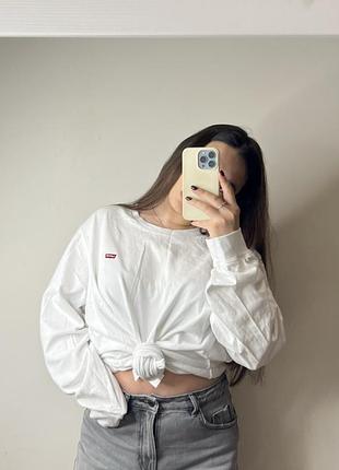 Лонгслів жіночий levi’s білий xl