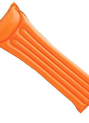 Надувной матрас "матовый" 59703m(orange) размер 183х69 см