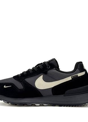 Чоловічі кросівки nike phoenix waffle gtx black grey beige