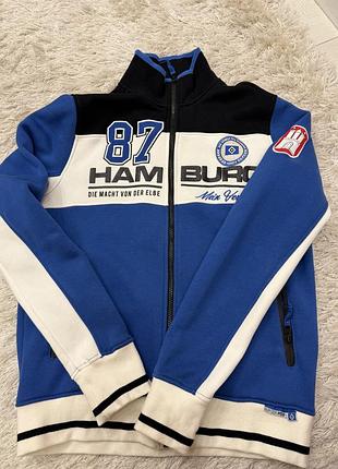 Світшот на блискавці для фанатів футболу hamburger sv