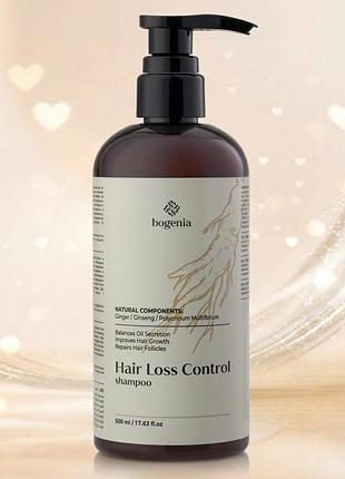 Шампунь проти випадіння волосся hair loss control shampoo bg415 №001 (2031-01) 500 мл bogenia