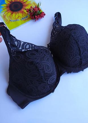 40е, eur 90е, кружевний бюстгалтер без пуш-ап exclusive