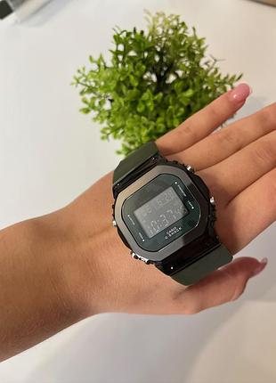 Мужские часы casio g-shock dw-5600 - камуфляжный дизайн, спортивный, ударопрочный, металлический корпус