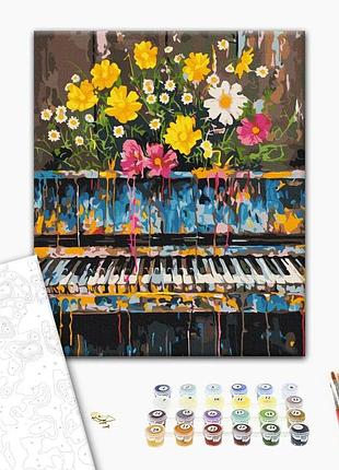 Картина по номерам "экспрессия музыки" bs54046l 48×60 см