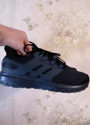 Кроссовки мужские adidas ultimashow black fx3632 на стопу 28 см на лето, с переда сетка
