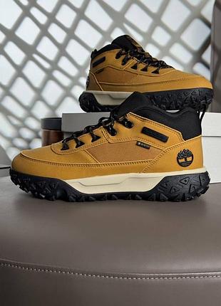 Чоловічі кросівки timberland greenstride motion 6 gtx honey mudstard black