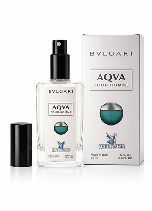 Чоловічі парфуми bvlgari aqva pour homme булгарі аква пур хом з феромонами 60 мл тестер