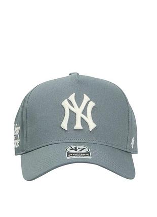 Кепка унісекс 47 brand offside dt mlb new york yankee сіра fndof17gwp-s0b
