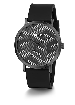 Guess g bossed gw0625g3 мужские часы серый циферблат силиконовый ремешок