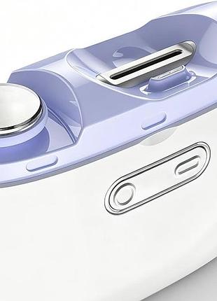 Електричний тример для нігтів bubbacare nail clipper d606, манікюрний кліпер, легке б/в