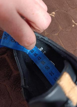 Туфлі для хлопчика clarks чорні 4