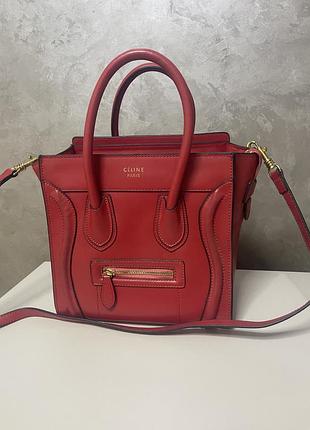 Сумка celine nano luggage 25 на 25cm
