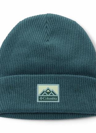 Шапка columbia whirlibird™ cuffed beanie бірюзова