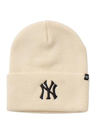Шапка 47 brand new york yankees haymaker бежева hymkr17ace-ntd