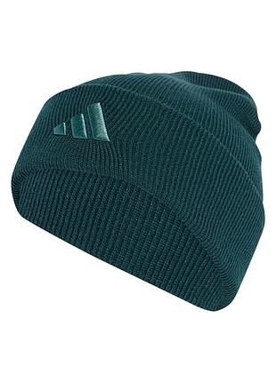 Шапка  adidas new log bea cuf зелена