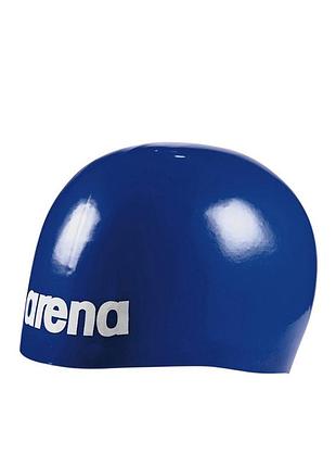 Шапочка для плавання arena moulded pro ii темно-синя