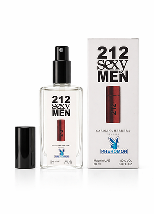 Мужской парфюм Carolina herrera 212 sexy men каролина эррера 212 секси мен с ферромонами 60 мл тестер