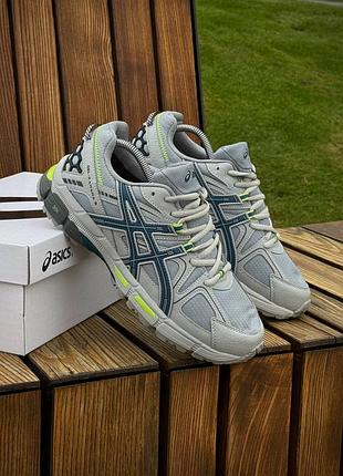 Кросівки чоловічі asics вологозахисні сірі