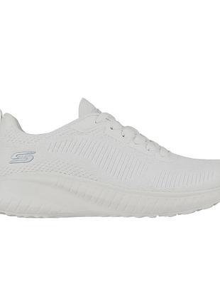 Кроссовки женские skechers bobs squad chaos белые