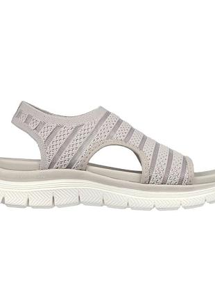 Сандалі жіночі skechers flex appeal 4.0 сірі