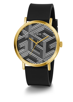 Guess g bossed gw0625g2 мужские часы серый циферблат силиконовый ремешок